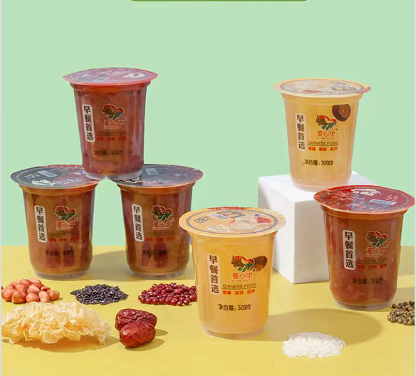 八寶粥、銀耳粥、黑米粥